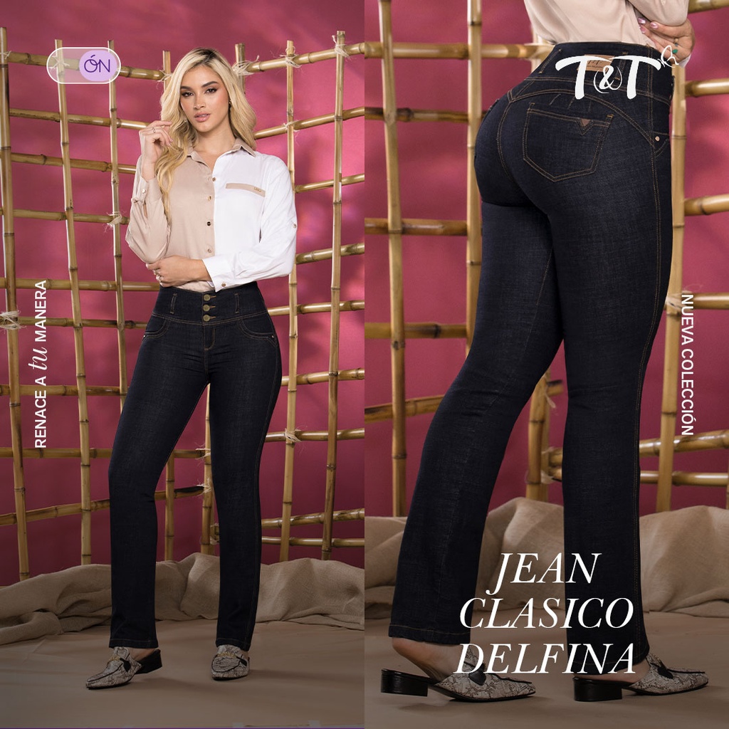 JEANS CLÁSICO DELFINA